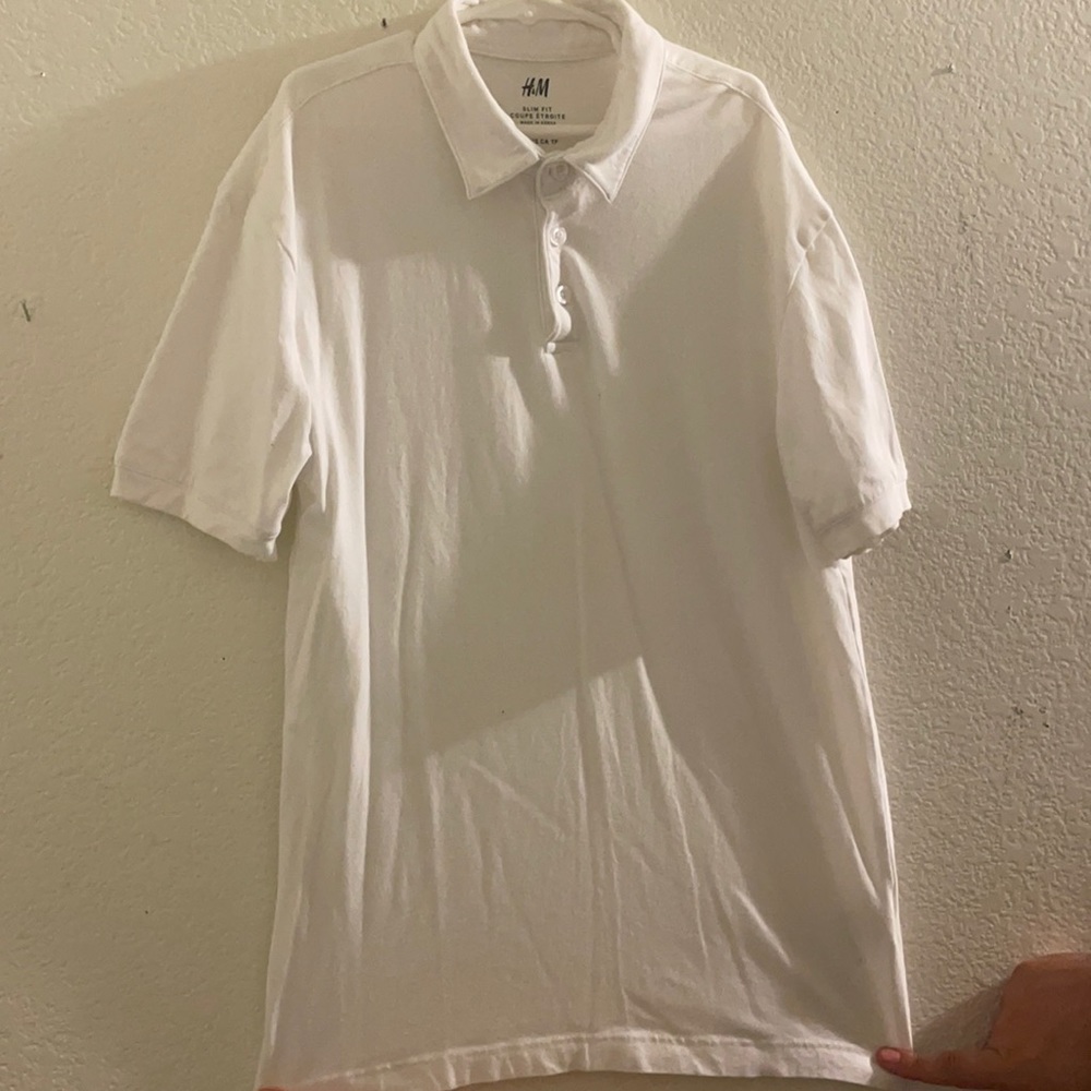 White H&M Polo